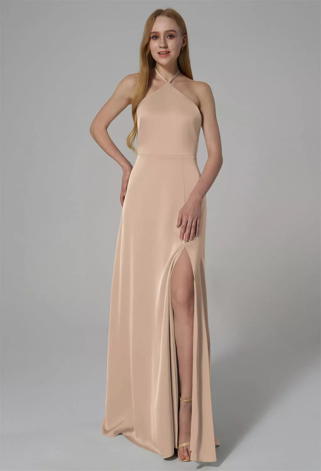 AW Sidney Taupe  Bridesmaid Dresses